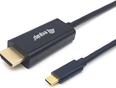 Equip 133413 video kabel adapter 3 m USB Type-C HDMI Type A (Standaard) Zwart Equip 133413 video kabel adapter 3 m USB Type-C HDMI Type A (Standaard) Zwart