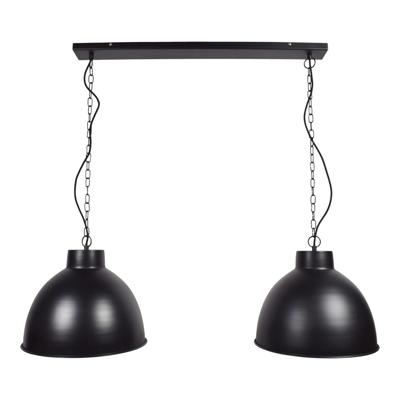 Urban Interiors hanglamp 'Rocky Double' Ø40cm, kleur Mat black Urban Interiors hanglamp 'Rocky Double' Ø40cm, kleur Mat black