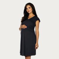 Lupoline Zwangerschapsjurk / Voedingsjurk Black Chic - thumbnail