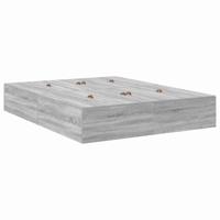 Bedframe Grijs sonoma 200 x 150 x 31.5 cm Bewerkt hout - thumbnail