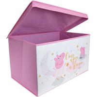 Koffer Fun House Peppa Pig Rood Polypropyleen 55,5 x 34,5 x 34 cm - thumbnail