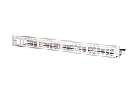 Metz Connect 130921-00-E 24 poorten Netwerkpatchpaneel 483 mm (19) Zonder connectoren 1 HE RVS Niet ingericht