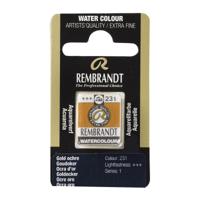 Rembrandt Aquarelverf Napje - Goudoker #231 - thumbnail