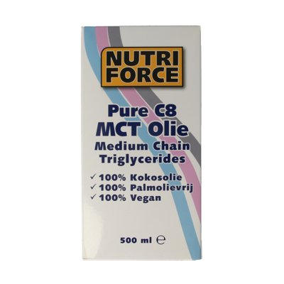 MCT 8 olie 500 Milliliter