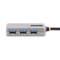 Hub USB Startech U01043-USB-EXTENDER Zwart Zilverkleurig - thumbnail