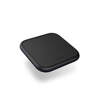 ZENS Aluminium Series Single Wireless Charger ZESC14B/00 Inductie lader Uitgangen Qi-standaard, USB-A Zwart - thumbnail