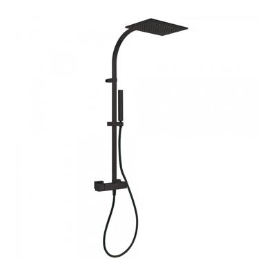 Regendouche Set Tres Slim Mengkraan 32x22 cm Douchekop Vierkant Mat Zwart Regendouche Set Tres Slim Mengkraan 32x22 cm Douchekop Vierkant Mat Zwart