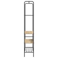 Kledingrek met planken Sonoma eiken 77 x 30 x 171 cm - thumbnail