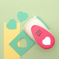 Vaessen Creative • figuurpons hart/bloemblaadje jumbo - thumbnail