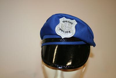 Policepet blauw