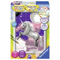 Ravensburger Schilder op Nummer Eenhoorn - thumbnail
