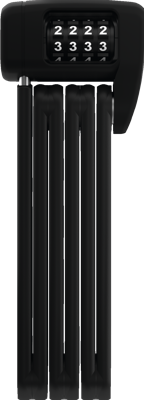 Abus vouwslot bordo lite 6055c/85 zwart