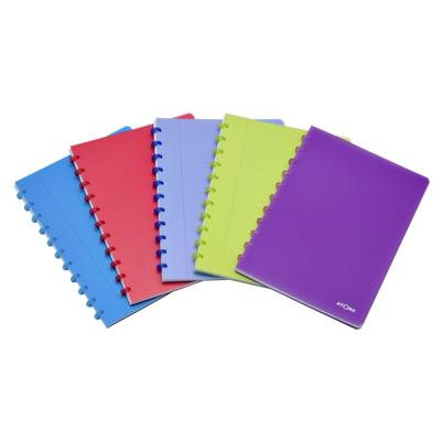 Schrift Atoma A4 blanco 144blz 90gr PP transparant assorti Schrift Atoma A4 blanco 144blz 90gr PP transparant assorti