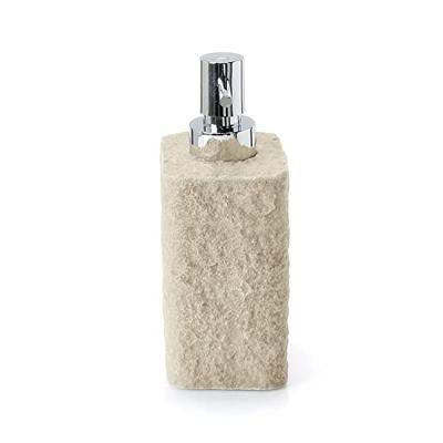 Zeepdispenser Sapho Aries Vrijstaand 350 ML Polyresin Beige Sapho - thumbnail