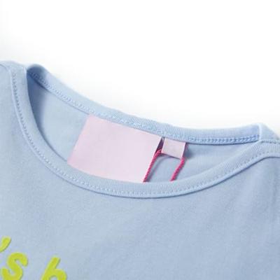 Kindershirt 140 lichtblauw Kindershirt 140 lichtblauw