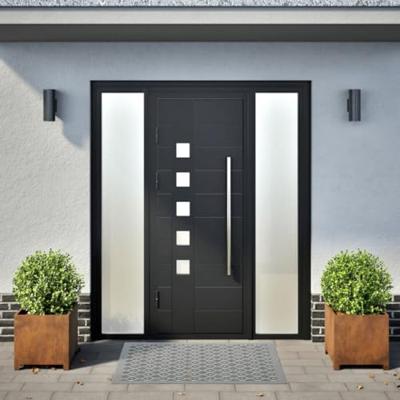 VidaXL Plantenbakken 2 st 40x40x40 cm weervast staal