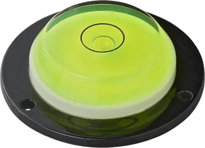 ProPlus waterpas rond 3 cm zwart/geel