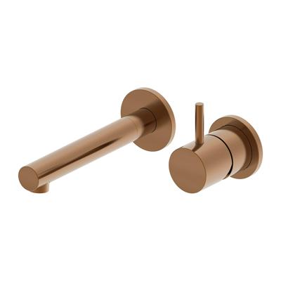 Wastafelkraan Inbouw Wiesbaden Style Mengkraan 1-hendel Geborsteld Brons Koper Wastafelkraan Inbouw Wiesbaden Style Mengkraan 1-hendel Geborsteld Brons Koper