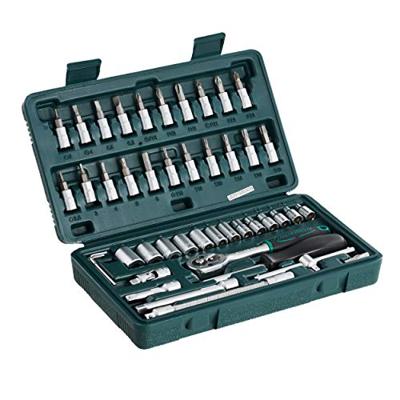 Brüder Mannesmann M 2040 Dopsleutelset Metrisch 1/4 (6.3 mm) 46-delig
