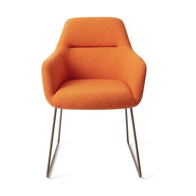 Jesper Home Kinko eetkamerstoel Tangerine slide rose