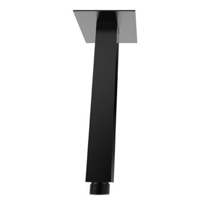 Rombo douchearm met plafondbevestiging 30 cm mat zwart