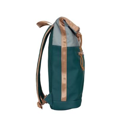 New Rebels Ferron New York Rolltop Rugzak 16L - Rolltop Werktas / Schooltas Laptop Rugtas Petrol New Rebels Ferron New York Rolltop Rugzak 16L - Rolltop Werktas / Schooltas Laptop Rugtas Petrol