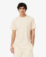 Lacoste Embroidered Signature T-Shirt Heren Beige - Maat XXL - Kleur: Beige | Soccerfanshop - thumbnail