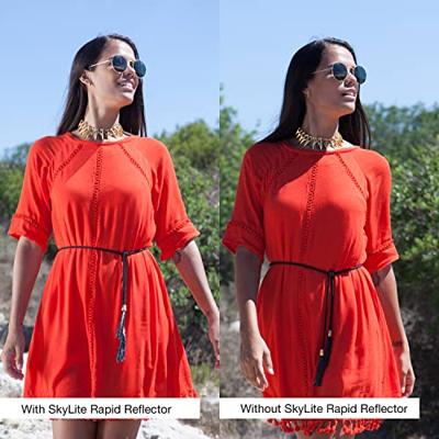 Manfrotto Skylite Rapid hoes medium 110x200cm zilver/wit