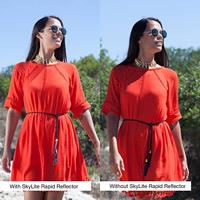 Manfrotto Skylite Rapid hoes medium 110x200cm zilver/wit - thumbnail