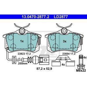Low dust Keramische remblokken 13047028772