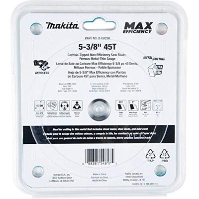Makita Zaagblad Efficut | 136x20x1,1 | 45T | 0g
