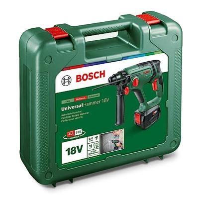 Bosch Groen UniversalHammer 18V | 2.0 J | 4.0 Ah accu + Oplader | In transportkoffer - 06039D6004 - thumbnail