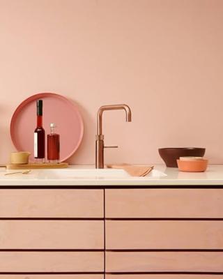 Quooker Fusion Square Rose Koper Kraan Grijs - thumbnail