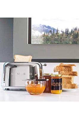 SMEG - Broodrooster - TSF01SSEU Broodrooster 2x2 Chroom SMEG - Broodrooster - TSF01SSEU Broodrooster 2x2 Chroom