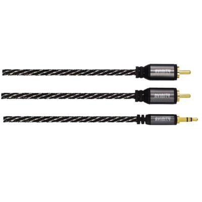 Avinity Audiokabel 2 Cinch-stekkers - 3,5-mm-jack Stereo 3,0 M Avinity Audiokabel 2 Cinch-stekkers - 3,5-mm-jack Stereo 3,0 M