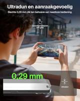 Belkin ScreenForce UltraGlass 2 Screenprotector voor iPhone Air, Krasbestendig, Stoot- en Valbescherming, met Easy Align-Frame voor Bevestiging Zonder Luchtbellen, 9H Gehard Gerecycled Glas - thumbnail