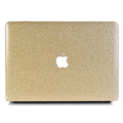 Lunso MacBook Air 13 inch (2010-2017) cover hoes - case - glitter goud Lunso MacBook Air 13 inch (2010-2017) cover hoes - case - glitter goud