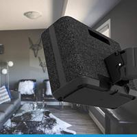 Cavus: Muurbeugel voor Denon Home 250 - Zwart - thumbnail