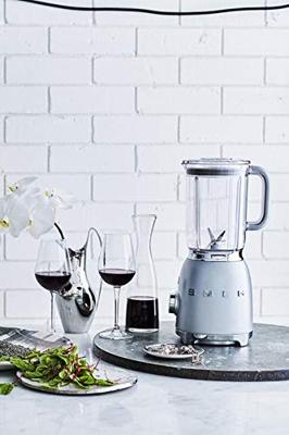 Smeg BLF01SVEU blender 1,5 l Blender voor op aanrecht Zilver 800 W