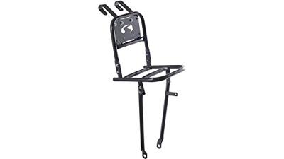 Voordrager voor 20-24" transportfiets Steco Comfort 20 x 20 cm - glanzend zwart