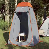 VidaXL Privacytent pop-up waterdich grijs en oranje - thumbnail
