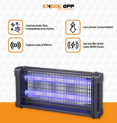 Knock Pest Insectenlamp 2x15 Watt
