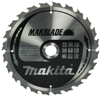 Makita Cirkelzaagblad voor Hout | Makblade | Ø 260mm Asgat 30mm 24T - B-33679 - thumbnail
