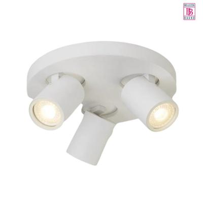 Plafond/Wandlamp Bellezza Bagno Joshua IP44 25x10,3 cm LED Mat Wit