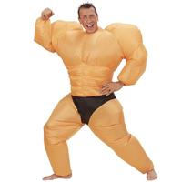 Opblaasbaar kostuum Bodybuilder - thumbnail