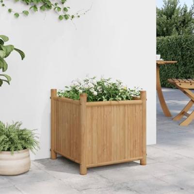 VidaXL Plantenbak 40x40x40 cm bamboe
