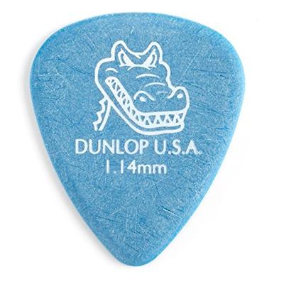 Dunlop Gator Grip 1.14mm 12-pack plectrumset blauw