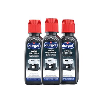 Durgol SWISS ESPRESSO 2 X 125 ML + 125 M ontkalker Koffie accessoire Zwart