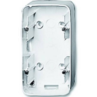 Busch-Jaeger 2-voudig Opbouwbehuizing Wit, Zuiver wit (RAL 9010) 2CKA001799A0345 - thumbnail