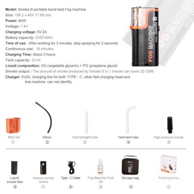 Lensgo Handheld Rookmachine Smoke B